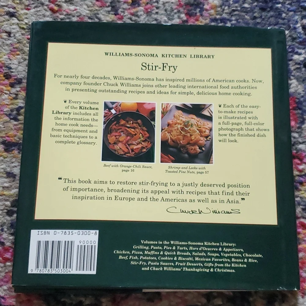 Williams Sonoma Cookbook / Stir Fry / Kitchen Library
